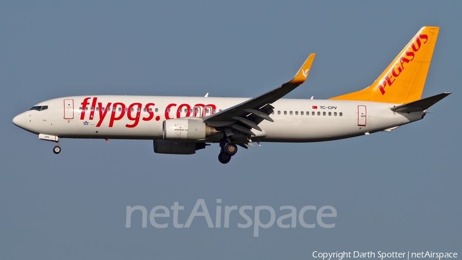 Pegasus Airlines Boeing 737-86J (TC-CPV) | Photo 201267