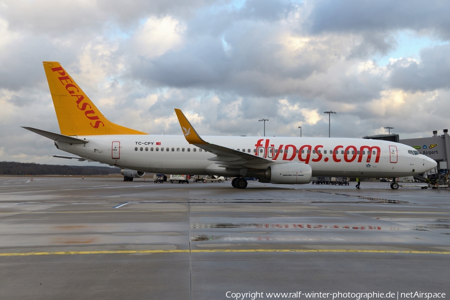 Pegasus Airlines Boeing 737-8H6 (TC-CPY) | Photo 489571