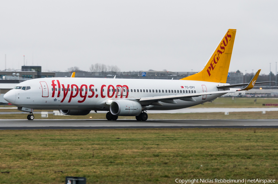 Pegasus Airlines Boeing 737-8H6 (TC-CPY) | Photo 287671