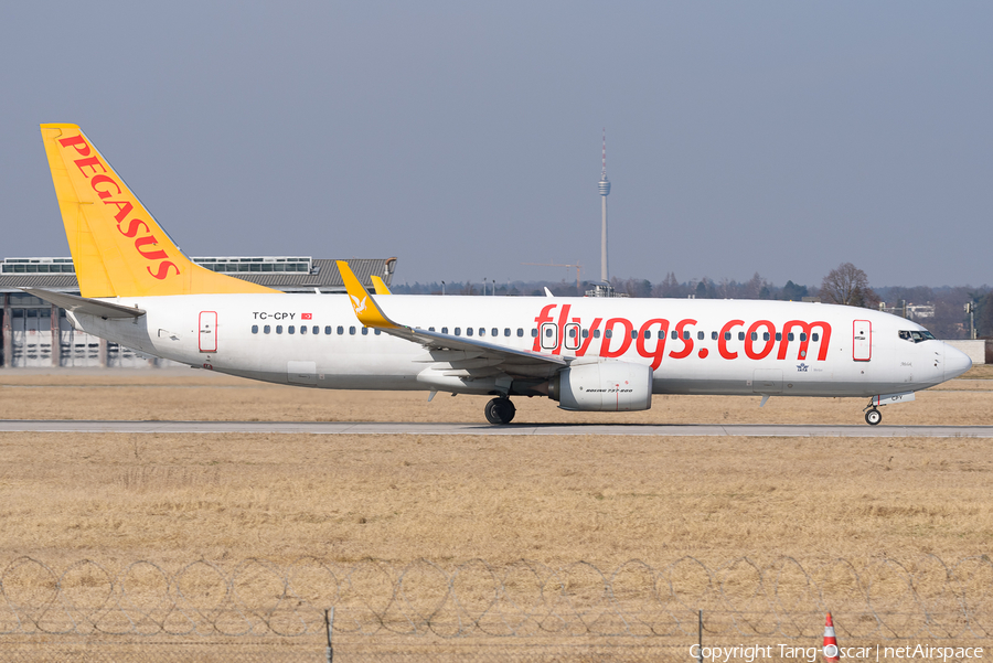 Pegasus Airlines Boeing 737-8H6 (TC-CPY) | Photo 565441
