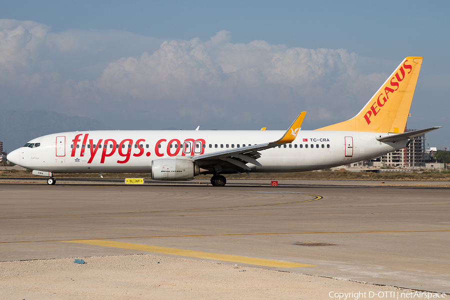 Pegasus Airlines Boeing 737-8H6 (TC-CRA) | Photo 599686