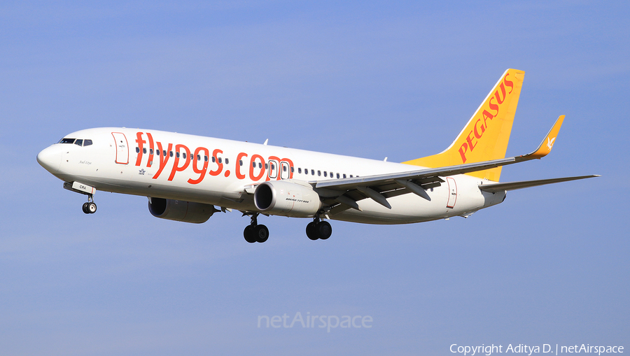 Pegasus Airlines Boeing 737-8H6 (TC-CRA) | Photo 355429