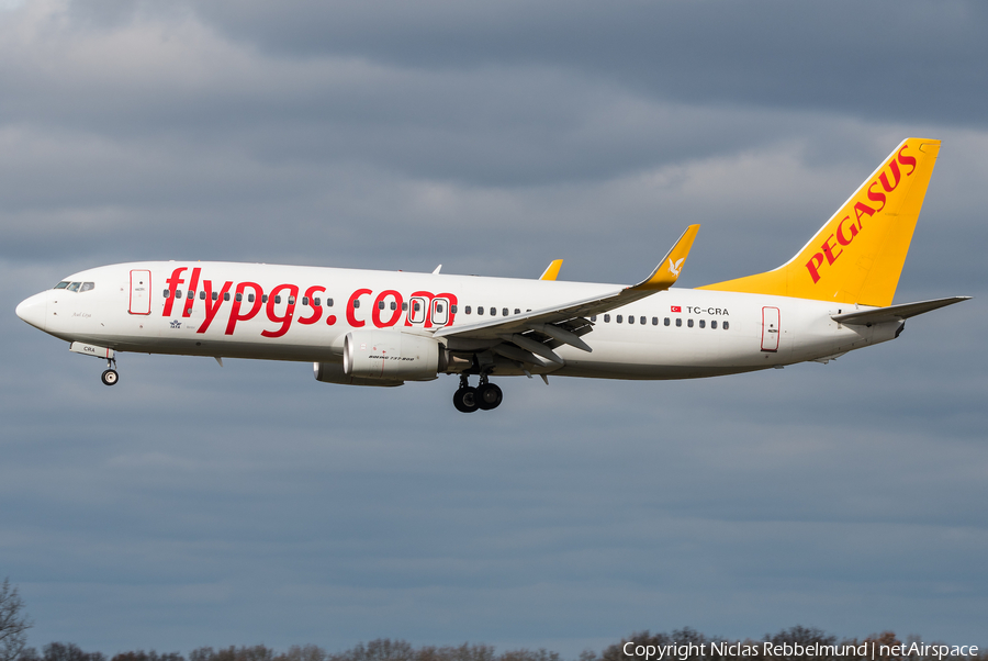 Pegasus Airlines Boeing 737-8H6 (TC-CRA) | Photo 298648