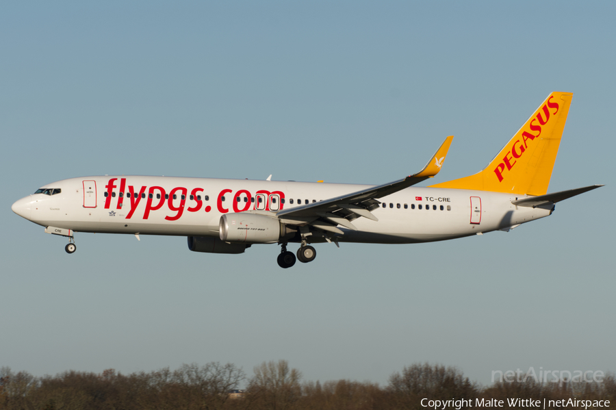 Pegasus Airlines Boeing 737-82R (TC-CRE) | Photo 417624