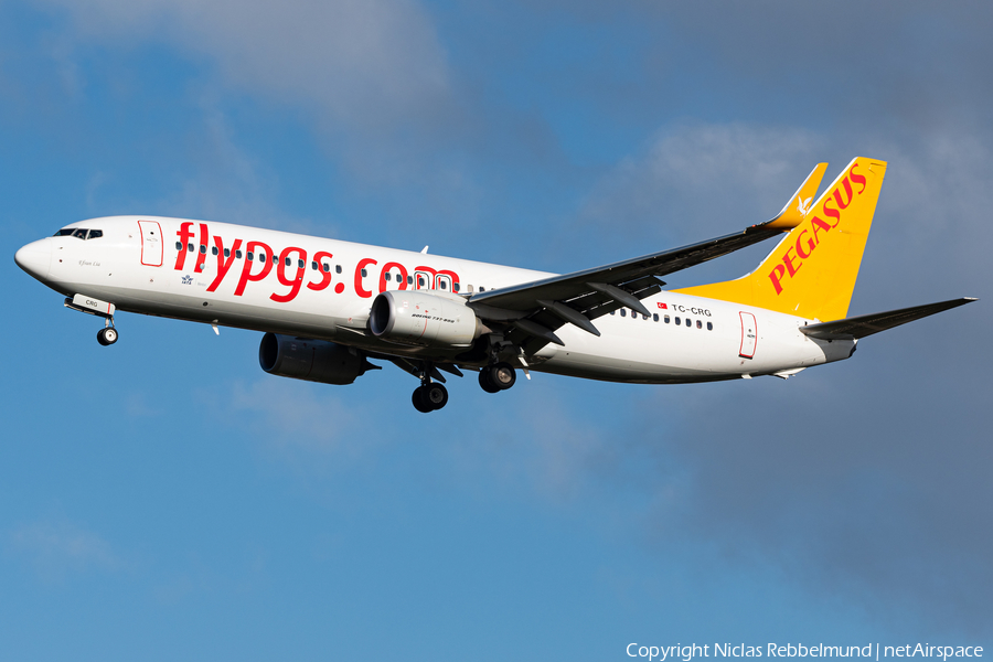 Pegasus Airlines Boeing 737-82R (TC-CRG) | Photo 375231