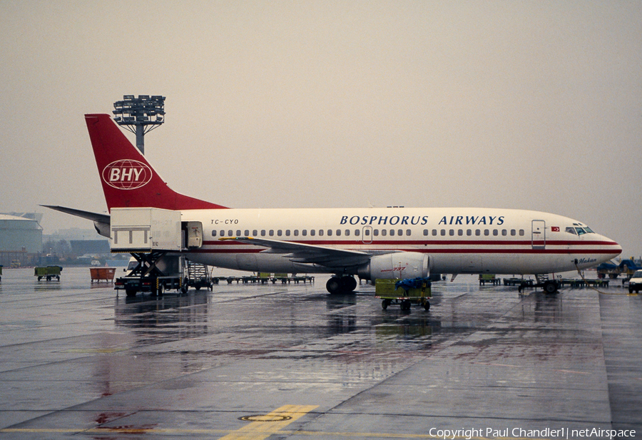 Bosphorus Airways Boeing 737-3H9 (TC-CYO) | Photo 71795