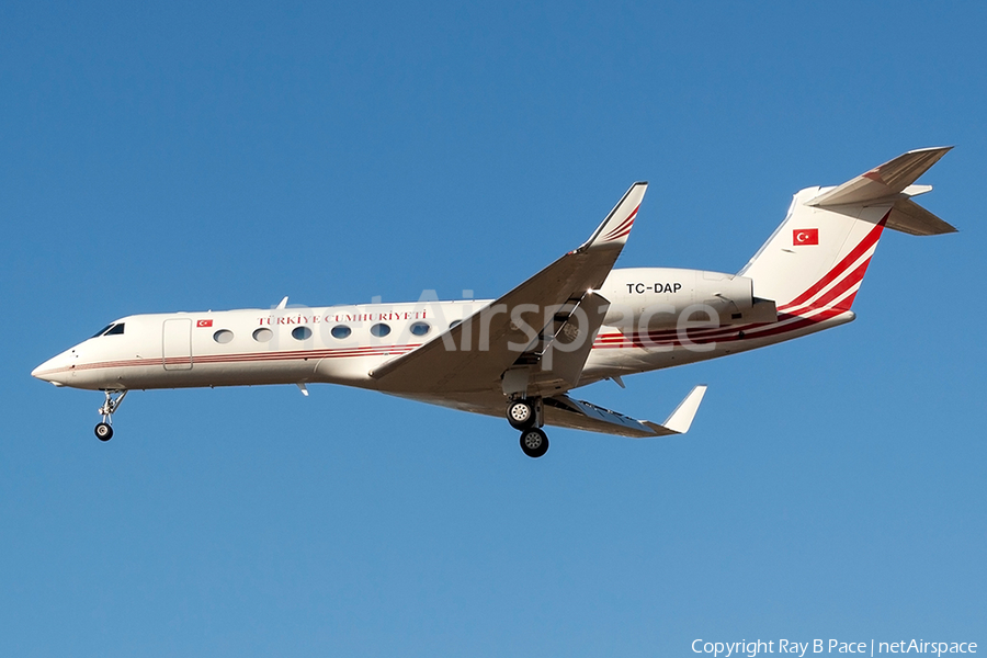 Turkish Government Gulfstream G-V-SP (G550) (TC-DAP) | Photo 398234