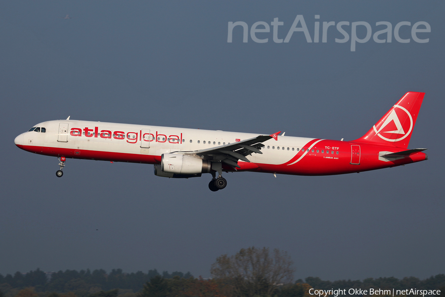 AtlasGlobal Airbus A321-231 (TC-ETF) | Photo 213599