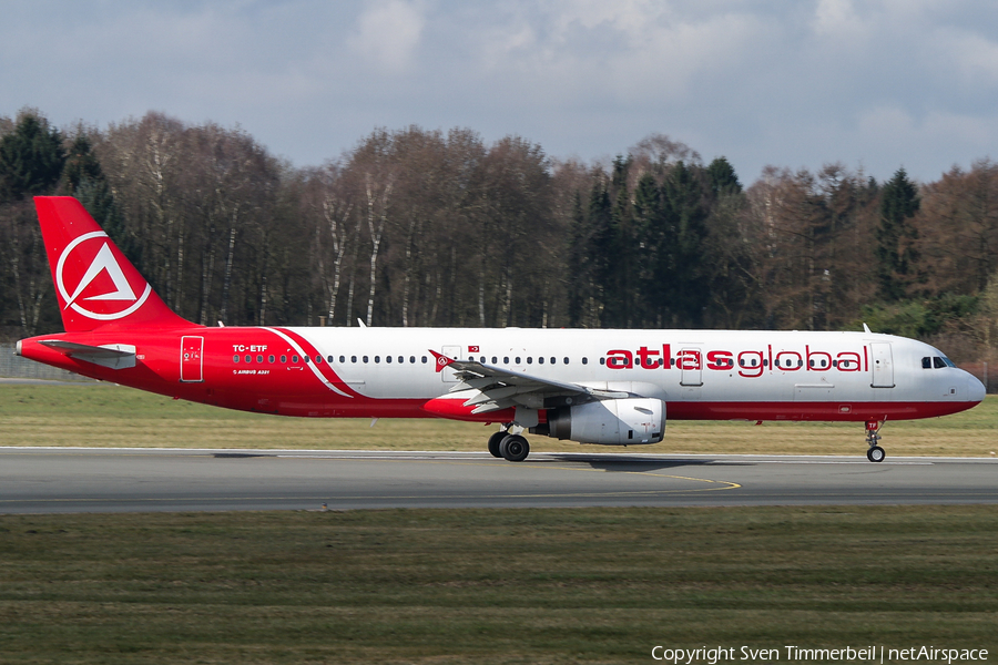AtlasGlobal Airbus A321-231 (TC-ETF) | Photo 102889