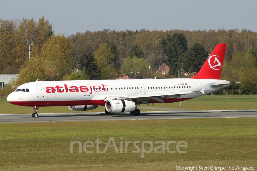 Atlasjet Airbus A321-231 (TC-ETF) | Photo 15927