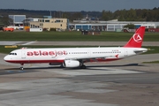 Atlasjet Airbus A321-231 (TC-ETF) at  Hamburg - Fuhlsbuettel (Helmut Schmidt), Germany