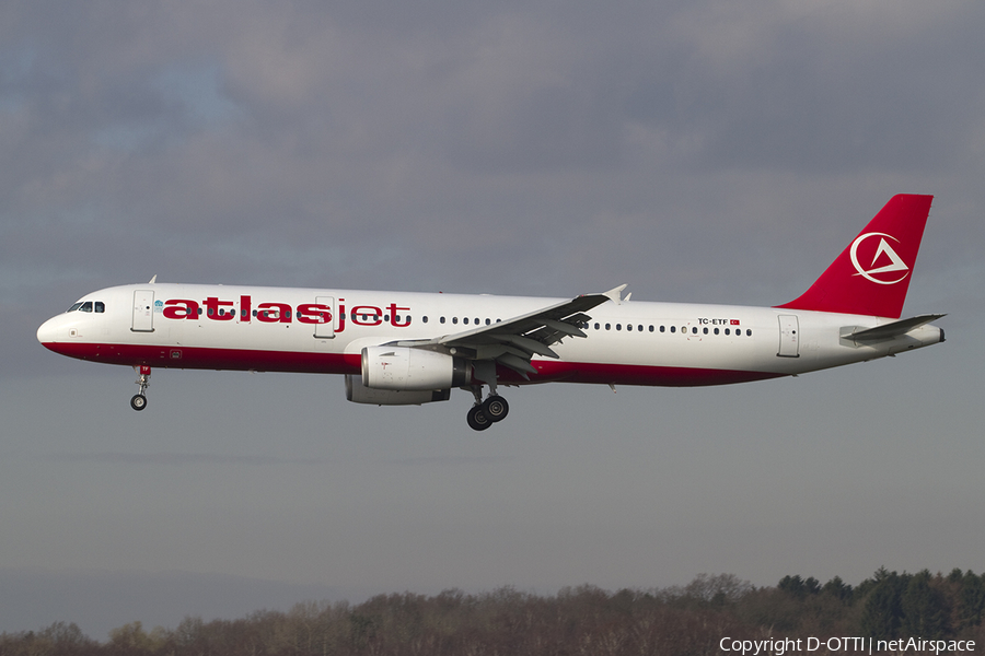 Atlasjet Airbus A321-231 (TC-ETF) | Photo 287743
