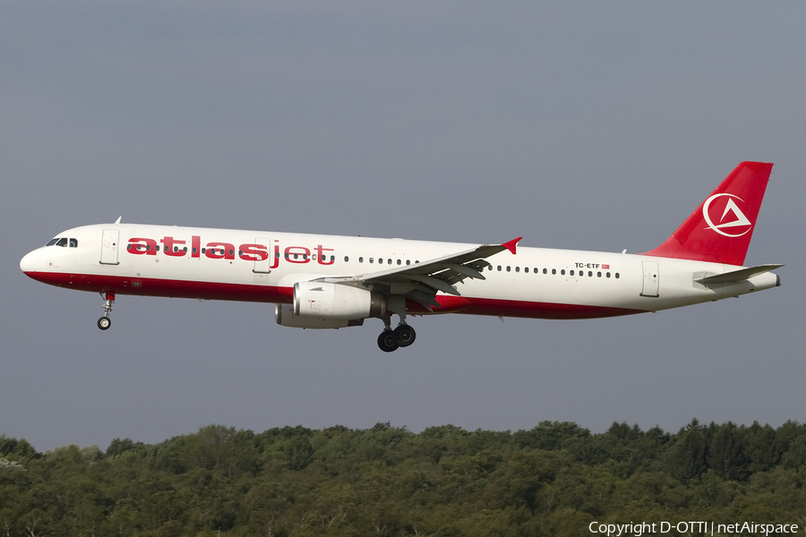 Atlasjet Airbus A321-231 (TC-ETF) | Photo 449144