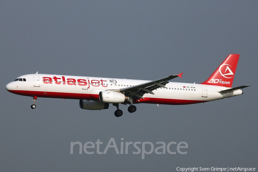 Atlasjet Airbus A321-231 (TC-ETH) | Photo 15837