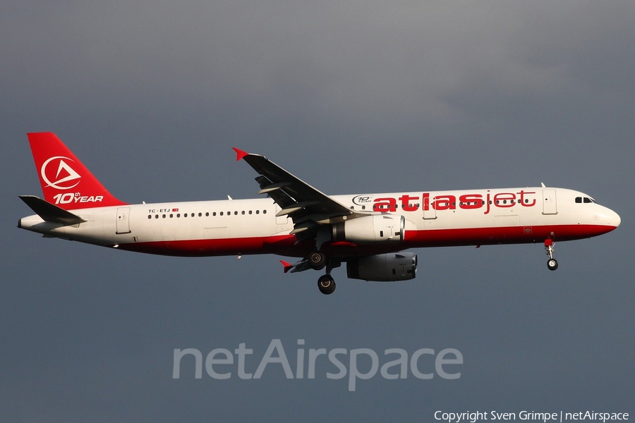 Atlasjet Airbus A321-231 (TC-ETJ) | Photo 10591