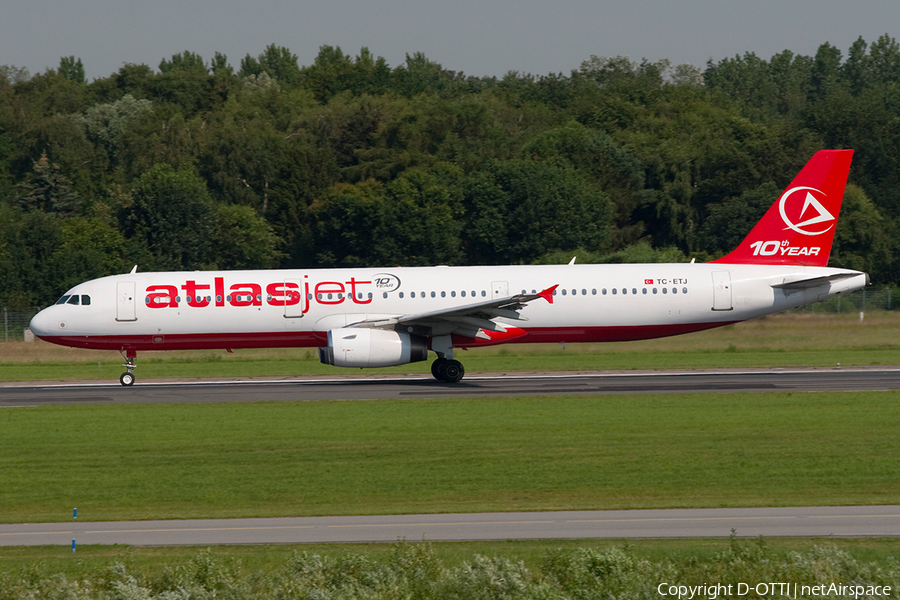 Atlasjet Airbus A321-231 (TC-ETJ) | Photo 365052