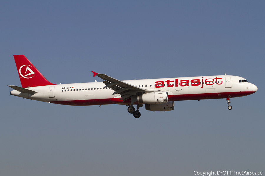 Atlasjet Airbus A321-231 (TC-ETJ) | Photo 316901