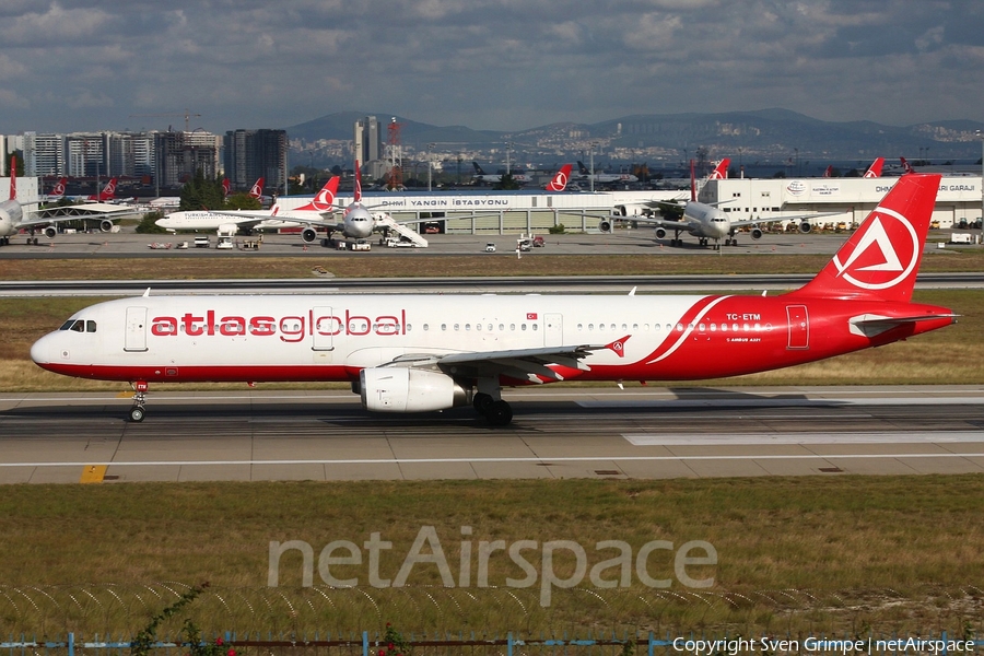 AtlasGlobal Airbus A321-131 (TC-ETM) | Photo 272914