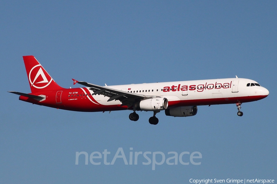 AtlasGlobal Airbus A321-131 (TC-ETM) | Photo 279232