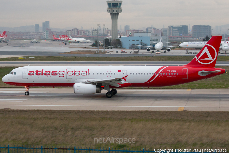 AtlasGlobal Airbus A321-131 (TC-ETM) | Photo 83708