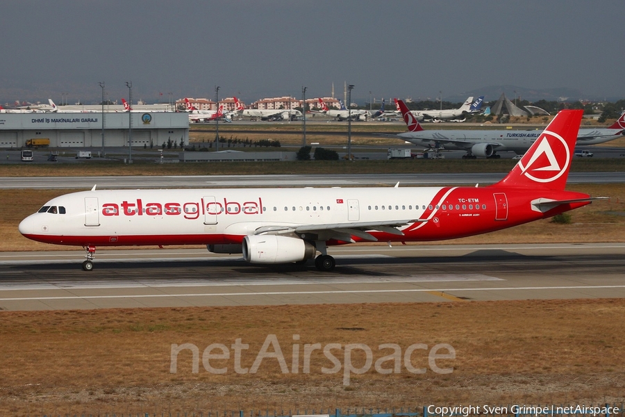 AtlasGlobal Airbus A321-131 (TC-ETM) | Photo 85839