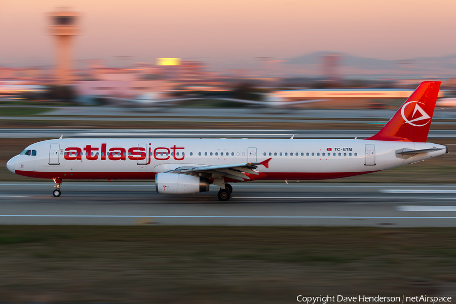 Atlasjet Airbus A321-131 (TC-ETM) | Photo 33223