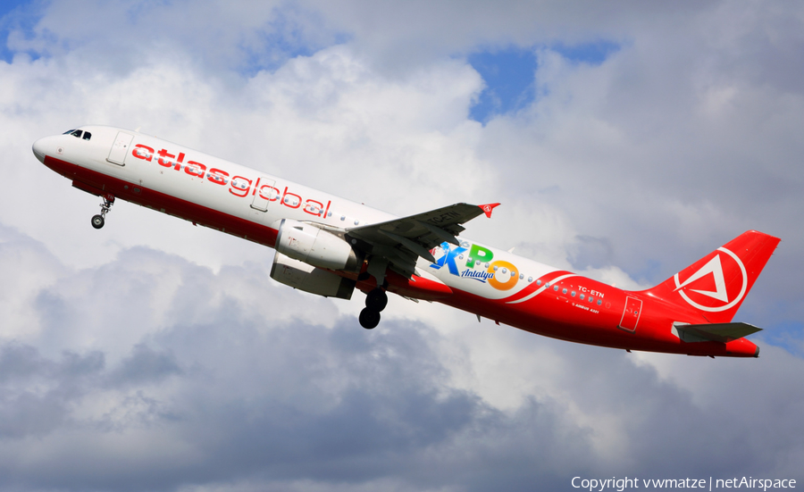 AtlasGlobal Airbus A321-131 (TC-ETN) | Photo 118431