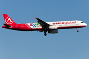 AtlasGlobal Airbus A321-131 (TC-ETN) at  Istanbul - Ataturk, Turkey