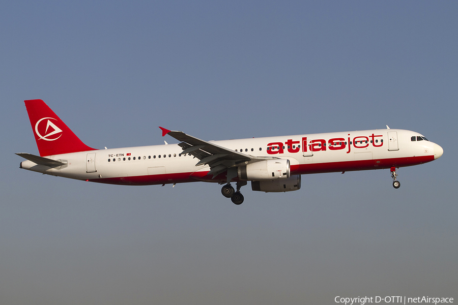 Atlasjet Airbus A321-131 (TC-ETN) | Photo 316885