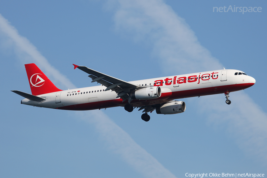 Atlasjet Airbus A321-131 (TC-ETN) | Photo 40466