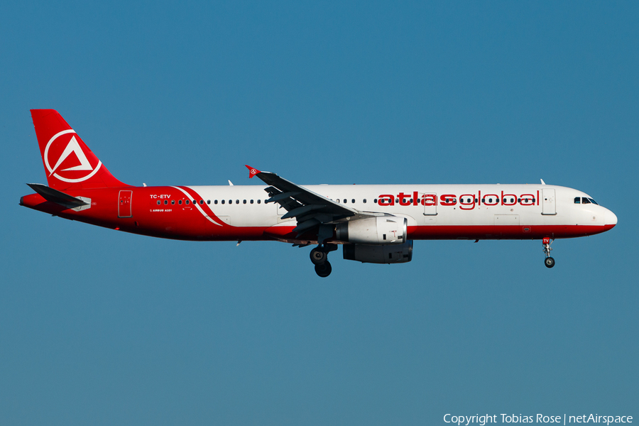 AtlasGlobal Airbus A321-231 (TC-ETV) | Photo 310045