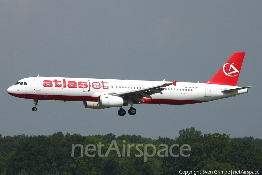 Atlasjet Airbus A321-231 (TC-ETV) | Photo 28593
