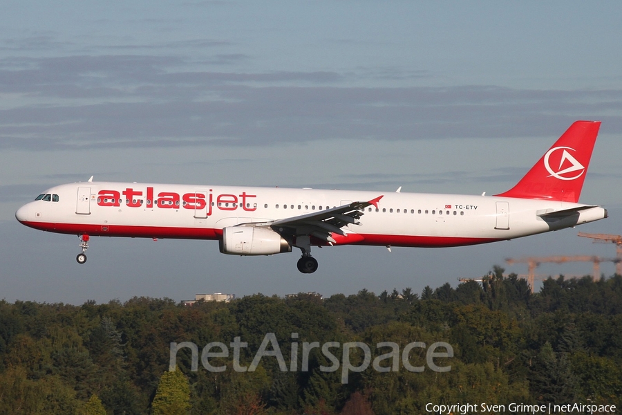 Atlasjet Airbus A321-231 (TC-ETV) | Photo 31820