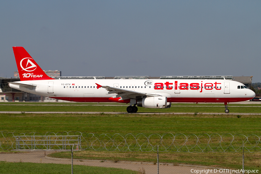 Atlasjet Airbus A321-231 (TC-ETV) | Photo 368869