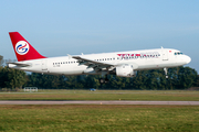 Freebird Airlines Airbus A320-212 (TC-FBE) at  Hannover - Langenhagen, Germany