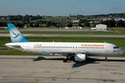 Freebird Airlines Airbus A320-212 (TC-FBE) at  Zurich - Kloten, Switzerland
