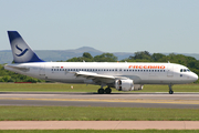Freebird Airlines Airbus A320-211 (TC-FBF) at  Manchester - International (Ringway), United Kingdom
