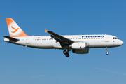 Freebird Airlines Airbus A320-232 (TC-FBJ) at  Amsterdam - Schiphol, Netherlands