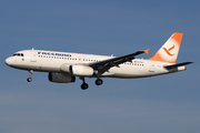 Freebird Airlines Airbus A320-232 (TC-FBJ) at  Amsterdam - Schiphol, Netherlands