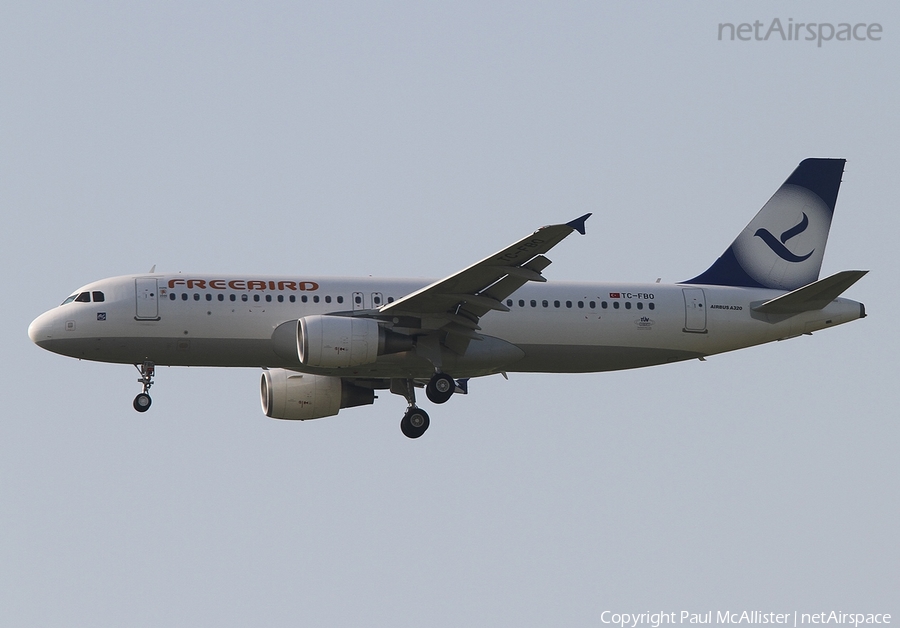 Freebird Airlines Airbus A320-214 (TC-FBO) | Photo 28817