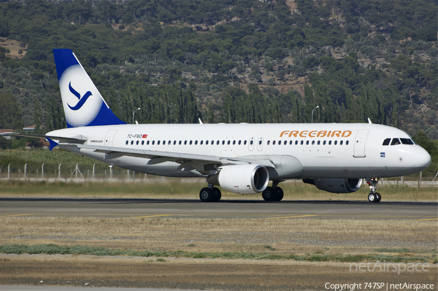 Freebird Airlines Airbus A320-214 (TC-FBO) | Photo 46166
