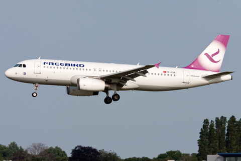 Freebird Airlines Airbus A320-232 (TC-FBR) at  Amsterdam - Schiphol, Netherlands