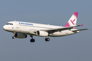 Freebird Airlines Airbus A320-232 (TC-FBR) at  Berlin Brandenburg, Germany