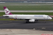 Freebird Airlines Airbus A320-232 (TC-FBR) at  Dusseldorf - International, Germany