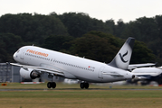 Freebird Airlines Airbus A320-214 (TC-FBV) at  Bournemouth - International (Hurn), United Kingdom