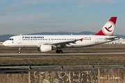 Freebird Airlines Airbus A320-214 (TC-FHB) at  Frankfurt am Main, Germany