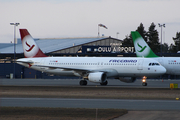 Freebird Airlines Airbus A320-214 (TC-FHB) at  Oulu, Finland