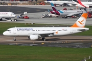 Freebird Airlines Airbus A320-214 (TC-FHC) at  Hamburg - Fuhlsbuettel (Helmut Schmidt), Germany