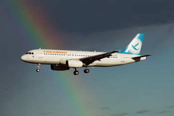 Freebird Airlines Airbus A320-232 (TC-FHE) at  Oslo - Gardermoen, Norway