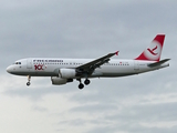 Freebird Airlines Airbus A320-214 (TC-FHF) at  Frankfurt am Main, Germany